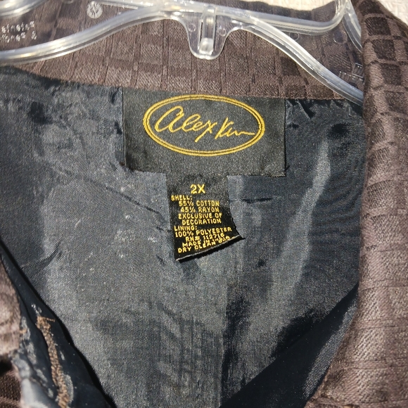 LIKE NEW Vtg Alex Kim Bohemian Embroidered Button Down Jacket Top - Picture 10 of 11